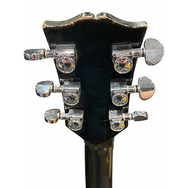 Vintage 1970 Gibson 1970 Les Paul Custom Black Solid Body Electric Guitar