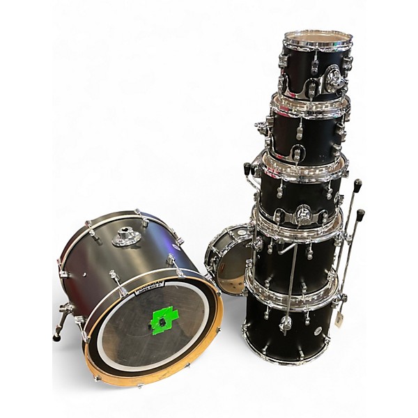 Used PDP by DW 7 Piece Concept Maple Black Drum Kit
