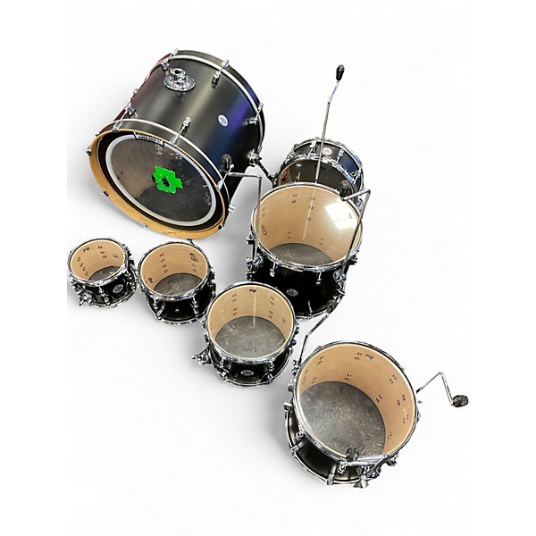 Used PDP by DW 7 Piece Concept Maple Black Drum Kit