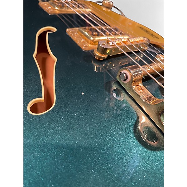 Used Gretsch Guitars G5655TG ELECTROMATIC Green Hollow Body Electric Guitar