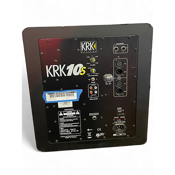 Used KRK 10S Subwoofer