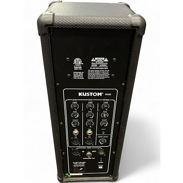 Used Kustom PA KUSTOM PA50 Powered Speaker