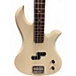 Used B.C. Rich NJ Series  White Electric Bass Guitar