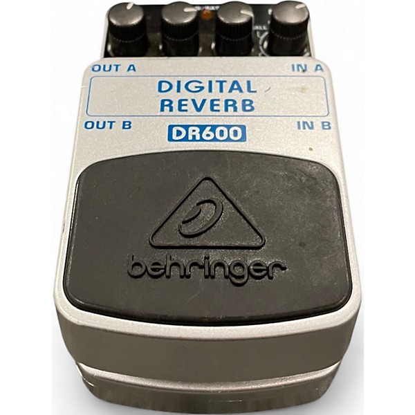 Used Behringer DR600 Digital Stereo Reverb Effect Pedal