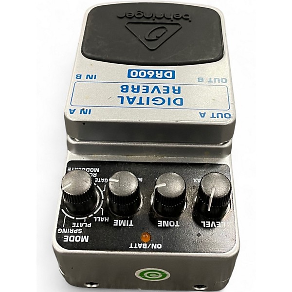 Used Behringer DR600 Digital Stereo Reverb Effect Pedal