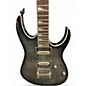 Used Ibanez RG3EXFM1 Trans Black Solid Body Electric Guitar