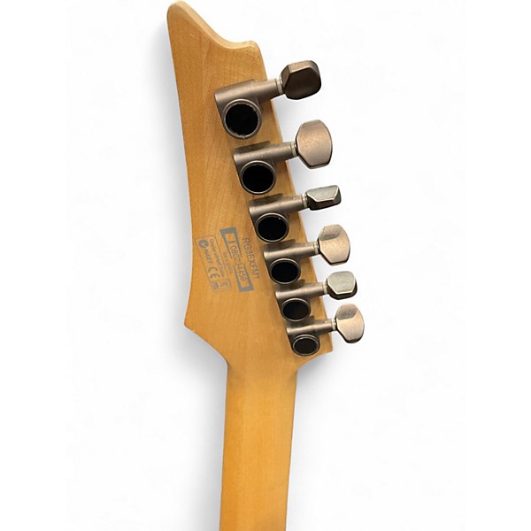 Used Ibanez RG3EXFM1 Trans Black Solid Body Electric Guitar