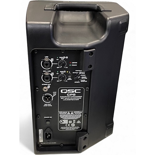 Used QSC CP8 Powered Speaker