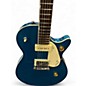Used Gretsch Guitars G2215-P90 Streamliner Junior Blue Solid Body Electric Guitar
