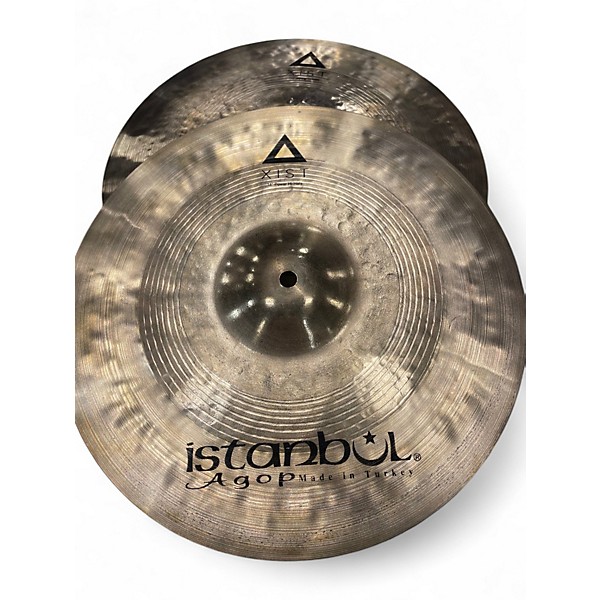 Used Istanbul Agop 14in XIST POWER HIHATS Cymbal