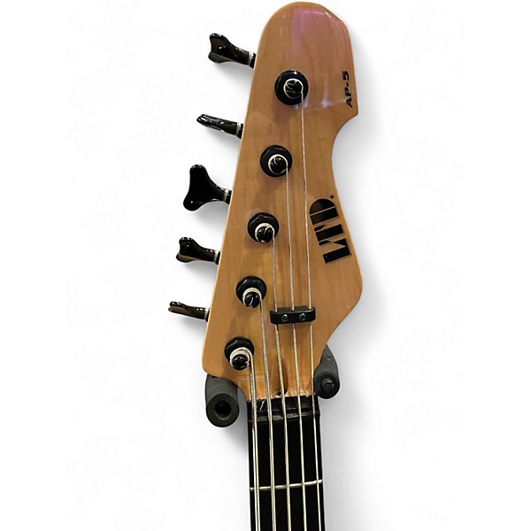 Used ESP LTD AP5 Black Electric Bass Guitar