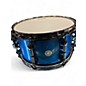 Used SONOR 7X13 SQ2 SNARE BLUE SPARKLE Drum