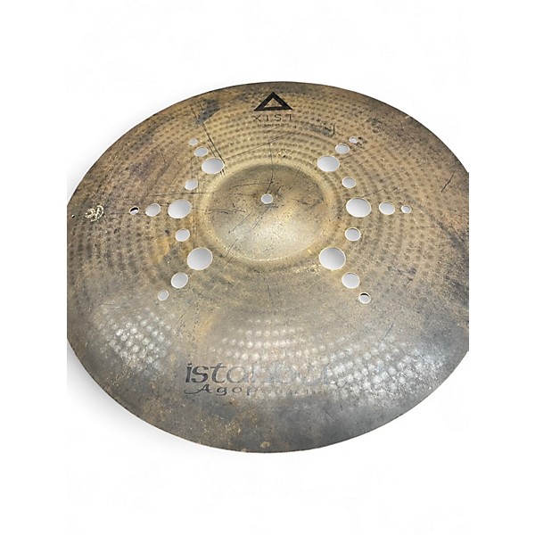 Used Istanbul Agop 21in XIST ION DARK RIDE Cymbal