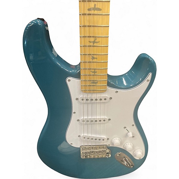 Used PRS SE Silver Sky Blue Solid Body Electric Guitar