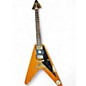 Used Epiphone Limited Edition Joe Bonamassa 1958 "Amos" Korina Flying-V Brown Solid Body Electric Guitar thumbnail