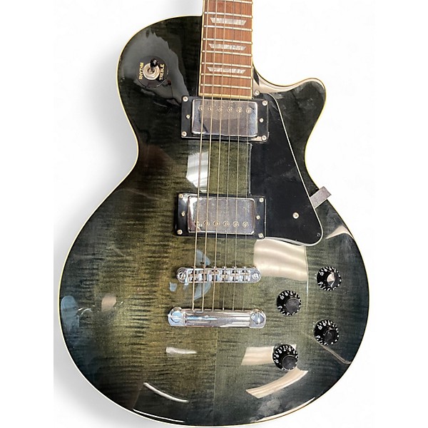 Used Agile AL-2000 Green Burst Baritone Guitars