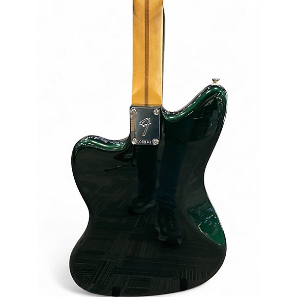 Used Fender PLAYER II JAZZMASTER British Racing Green Solid Body Electric Guitar