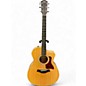 Used Taylor 214CE Natural Acoustic Electric Guitar thumbnail