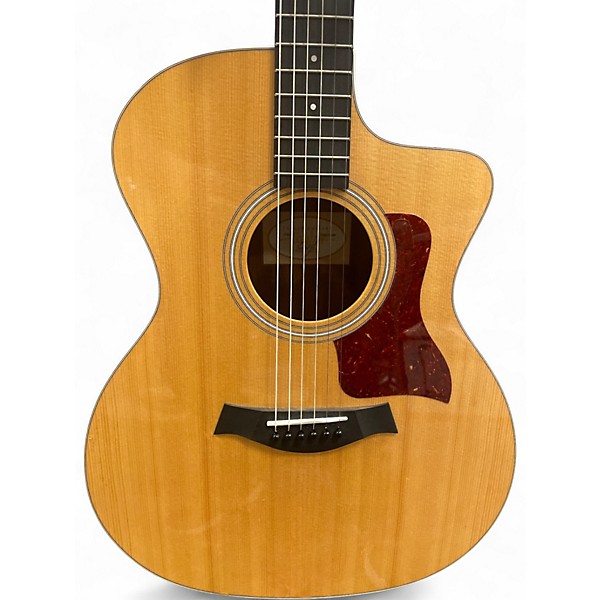 Used Taylor 214CE Natural Acoustic Electric Guitar