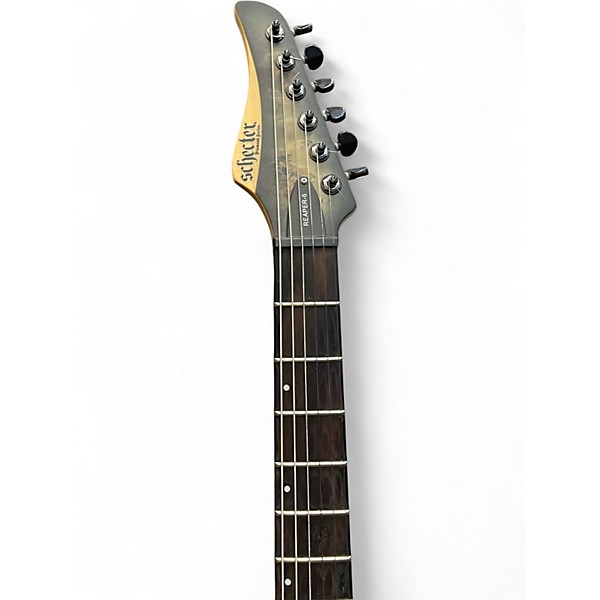 Used Schecter Guitar Research REAPER-6 Charcoal Burst Solid Body Electric Guitar