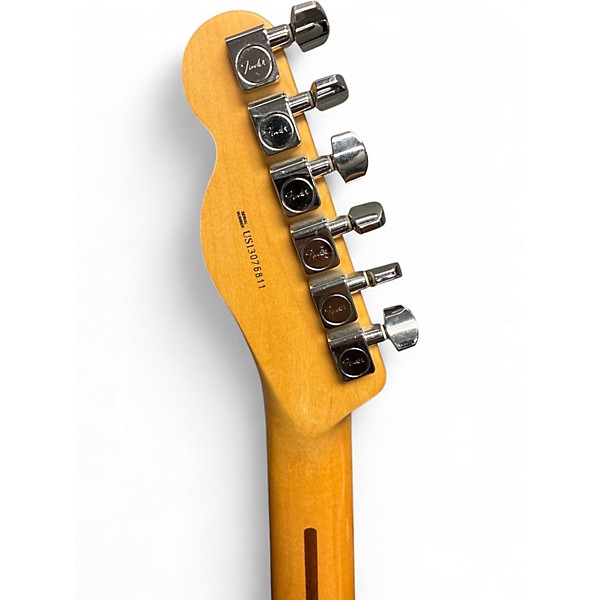 Used Fender American Standard Telecaster 3 Tone Sunburst Solid Body Electric Guitar