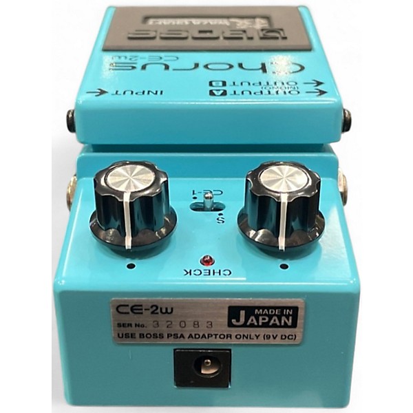 Used BOSS CE2W Waza Craft Chorus Effect Pedal