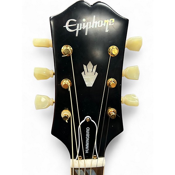 Used Epiphone INSPIRED BY GIBSON HUMMINGBIRD AGED CHERRY SUNBURST Acoustic Electric Guitar
