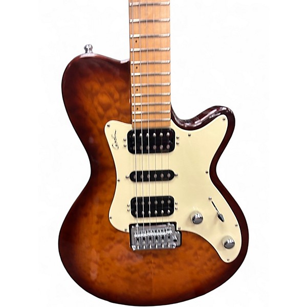 Used Godin SDXT ICED TEA BURST Solid Body Electric Guitar