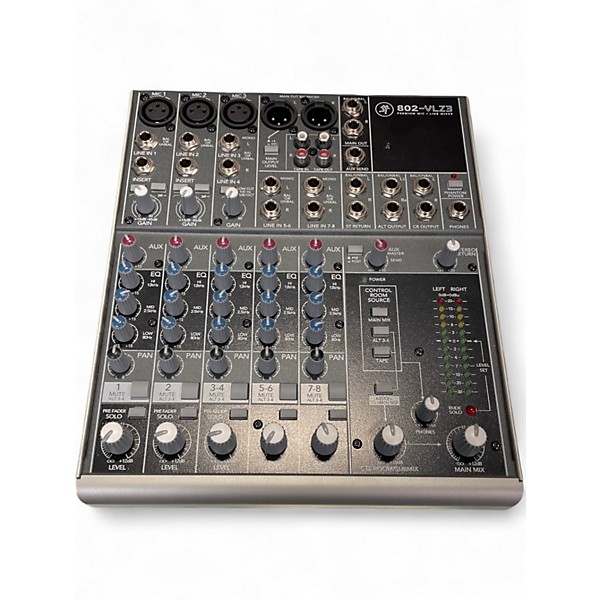 Used Mackie 802VLZ3 Unpowered Mixer
