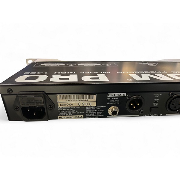 Used Behringer MDX1400 Compressor