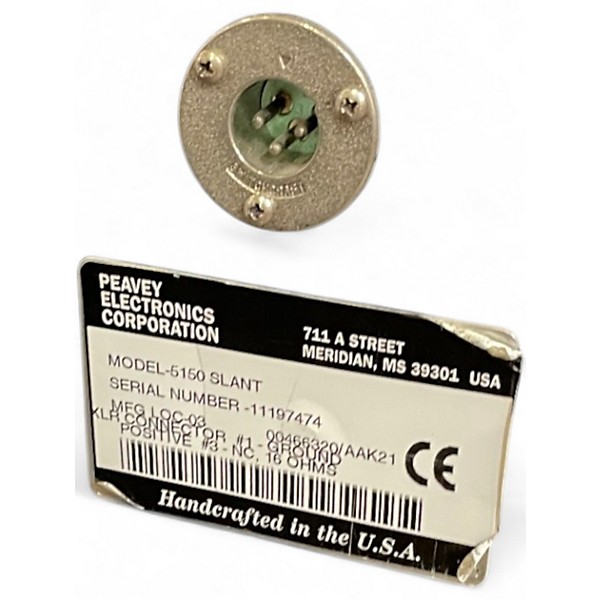 Used Peavey 5150 SLANT 4X12 Guitar Cabinet