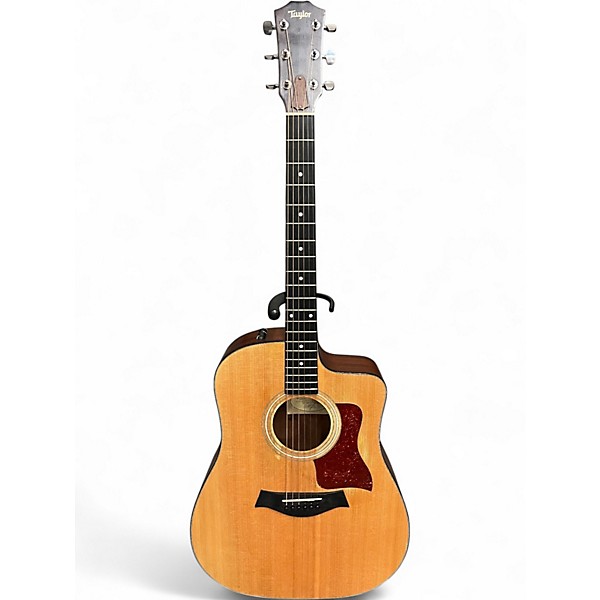 Used Taylor 110CE Natural Acoustic Electric Guitar