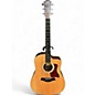 Used Taylor 110CE Natural Acoustic Electric Guitar