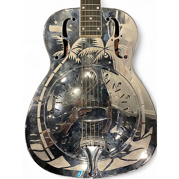 Used Republic DOULIAN NICKEL Resonator Guitar