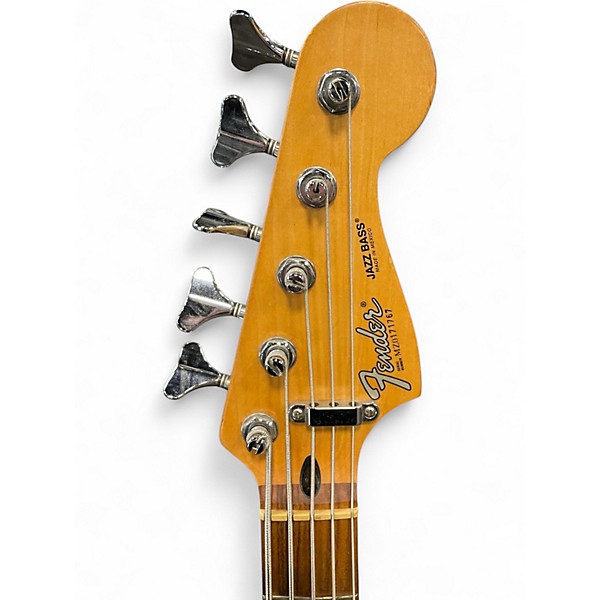 Used Fender Standard Jazz Bass OXBLOOD Electric Bass Guitar