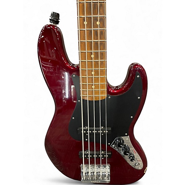 Used Fender Standard Jazz Bass OXBLOOD Electric Bass Guitar