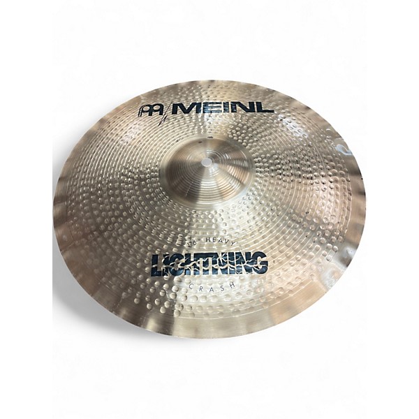 Used MEINL 16in Lightning Crash Cymbal