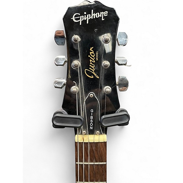 Used Epiphone Les Paul Junior Black Solid Body Electric Guitar