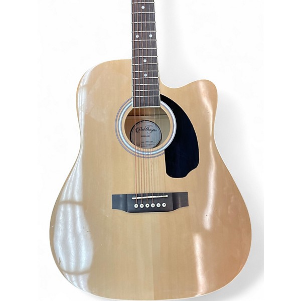 Used Ashthorpe D97 Natural Acoustic Electric Guitar