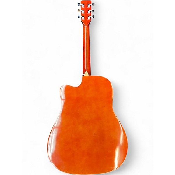 Used Ashthorpe D97 Natural Acoustic Electric Guitar