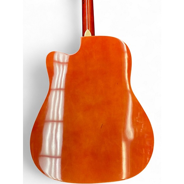 Used Ashthorpe D97 Natural Acoustic Electric Guitar