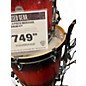 Used Mapex 6 Piece MERIDIAN MAPLE Red Drum Kit