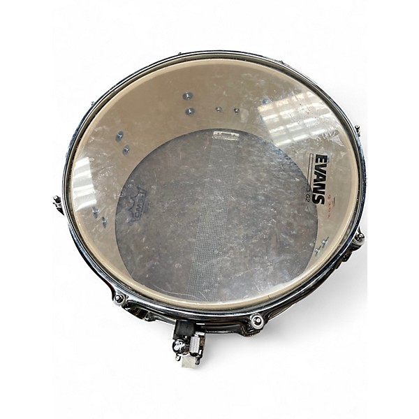 Used SONOR 5.5X13 AQX Snare Black Sparkle Drum