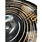 Used MEINL 12in DARK TRASH STACK Cymbal
