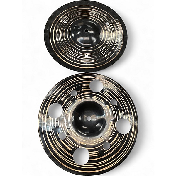 Used MEINL 12in DARK TRASH STACK Cymbal