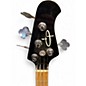 Used OLP DOUBLE CUT Black Electric Bass Guitar