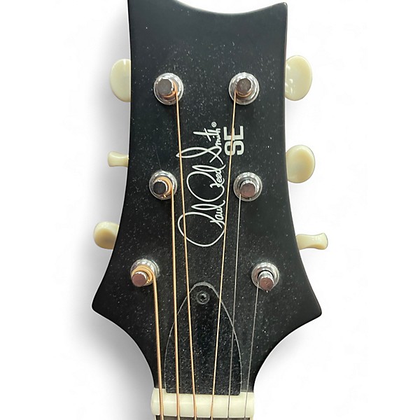 Used PRS SE P20 Black Acoustic Electric Guitar