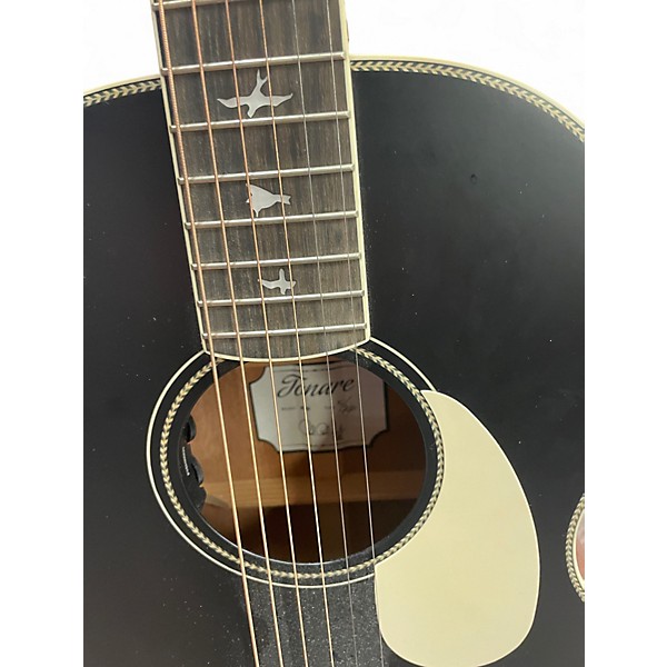 Used PRS SE P20 Black Acoustic Electric Guitar