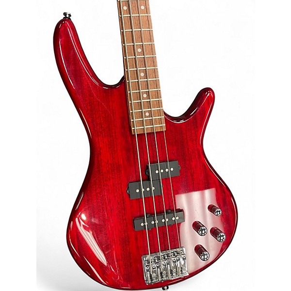 Used Ibanez GSR200 Red Electric Bass Guitar