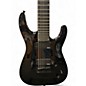 Used Jackson JS22-7 Dinky 7 String Black Solid Body Electric Guitar